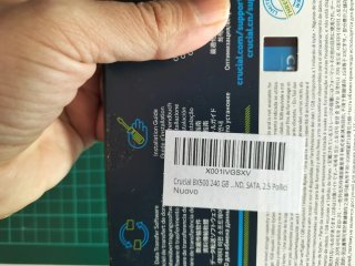 SSD Crucial BX500 240GB nuevo