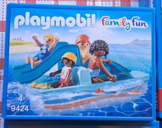 4 Cajas Vacías Playmobil