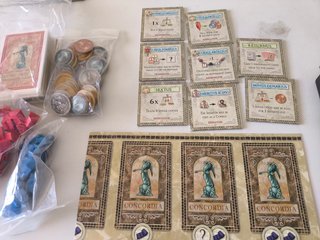 Juego de mesa Concordia + Expansión