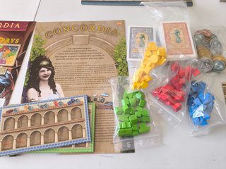 Juego de mesa Concordia + Expansión