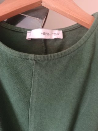 Vestido verde Mango Talla S