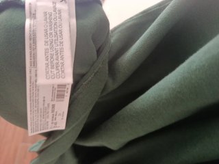Vestido verde Mango Talla S