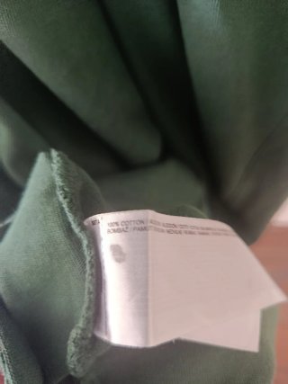Vestido verde Mango Talla S