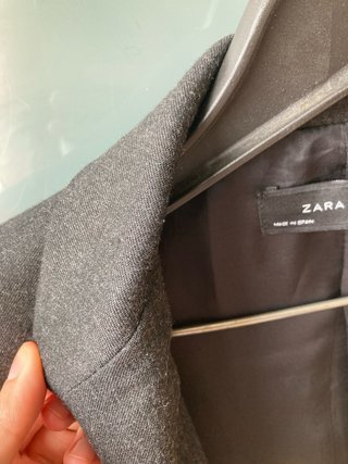 Chaqueta Blazer Zara Gris Talla S