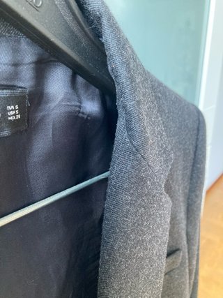 Chaqueta Blazer Zara Gris Talla S