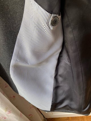 Chaqueta Blazer Zara Gris Talla S