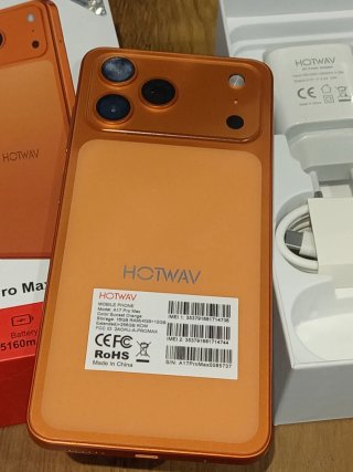 Hotwav A17 Pro Max 256GB Naranja