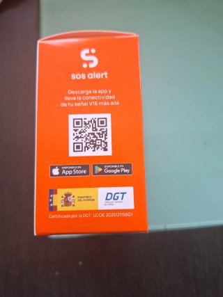 Baliza V16 conectada SOS Alert (sin abrir, nueva)