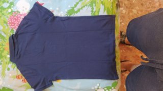 Polo Hollister Azul Marino Talla XS