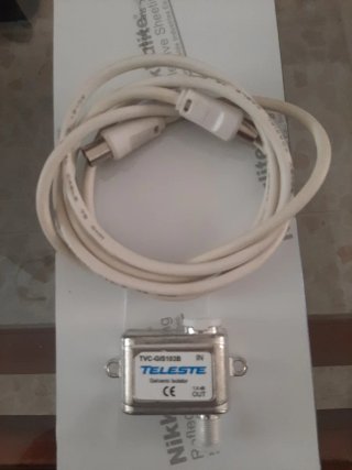 Teleste TVC-GIS1038 Galvanic Isolator+cablecoaxial