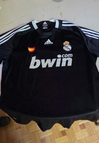 Camiseta Adidas Real Madrid XL Negra