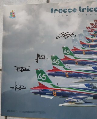 Poster Freccce Tricolori 2026 Firmato