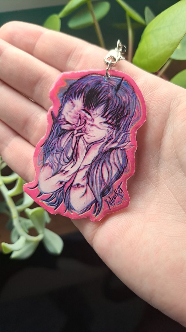 Llavero Resina Tomie Junji Ito