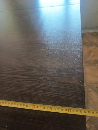 Mesa extensible de madera