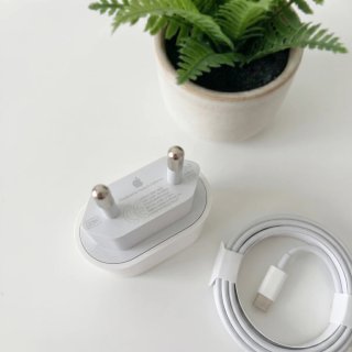 Cargador Apple 20W USB-C + Cable Lightning