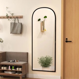 Specchio da Terra Intero Corpo Nero 60x165cm