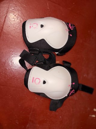 Set Protecciones Oxelo XS Rodilleras Coderas