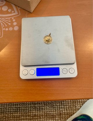 Medalla oro 18kt Aries