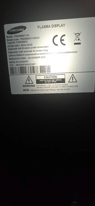 Televisor Samsung 50 Plasma
