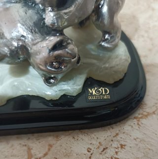 Piccola Scultura Orsetti M&D Oggetti d'Arte