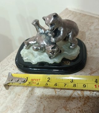 Piccola Scultura Orsetti M&D Oggetti d'Arte