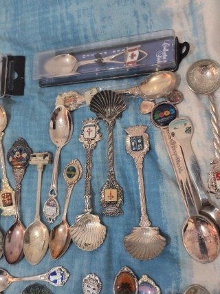 Cucharillas souvenir coleccionismo.