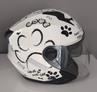 Casco Jet Moto Orz Helmets