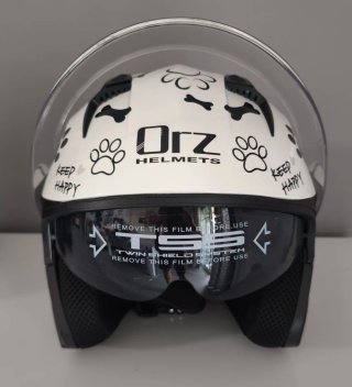 Casco Jet Moto Orz Helmets