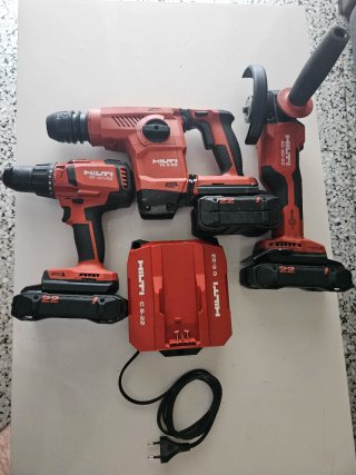 Kit Hilti TE6-22 SF6H-22 AG6D-22 Baterías
