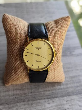 Reloj Longines chapado en oro