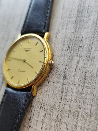 Reloj Longines chapado en oro