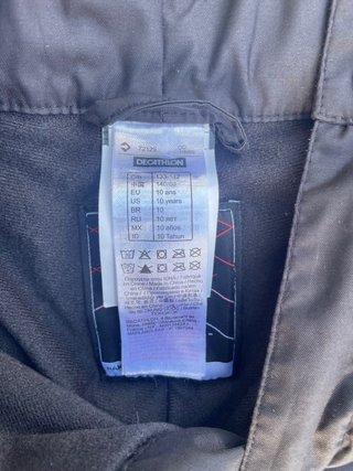 Pantalón de esquí Decathlon 8-10 años