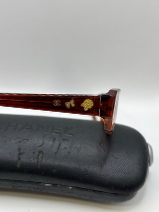 Gafas de vista Chanel Marrón Tortuga