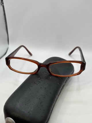 Gafas de vista Chanel Marrón Tortuga