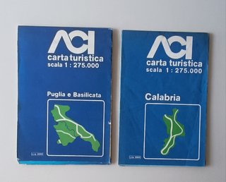 ACI Carte Turistiche e Stradali Vintage anni 70/80