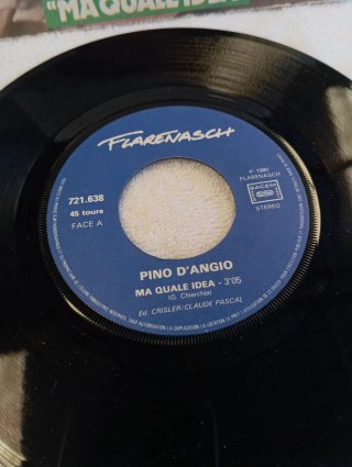 Pino D'Angio - Ma Quale Idea (Vinilo 1980)