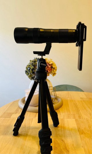 Teleobjetivo Apexel 20-60X + Trípode Móvil