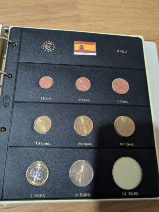 Álbum Monedas Euro España 1999-2007
