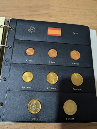 Álbum Monedas Euro España 1999-2007