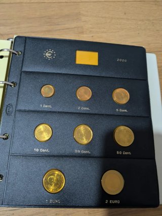 Álbum Monedas Euro España 1999-2007
