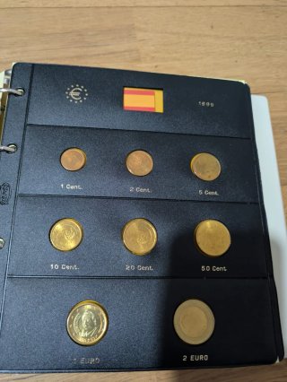 Álbum Monedas Euro España 1999-2007