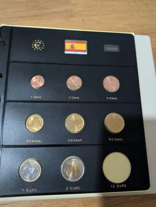 Álbum Monedas Euro España 1999-2007