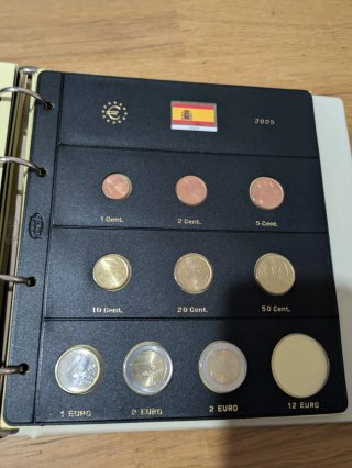 Álbum Monedas Euro España 1999-2007