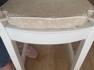 Cojines para silla Ikea estampado floral