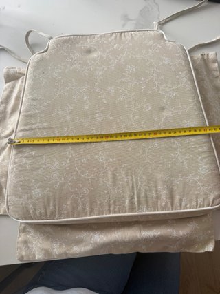 Cojines para silla Ikea estampado floral