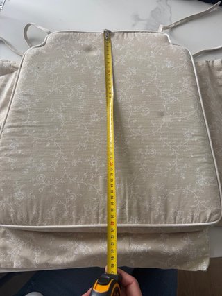 Cojines para silla Ikea estampado floral