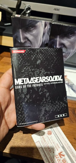 Metal Gear Solid 4 special ed. Ps3 japon