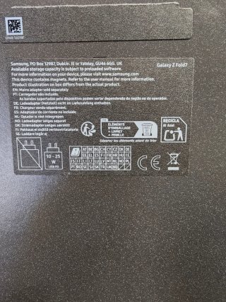 Samsung Z Fold 7 256GB Gris