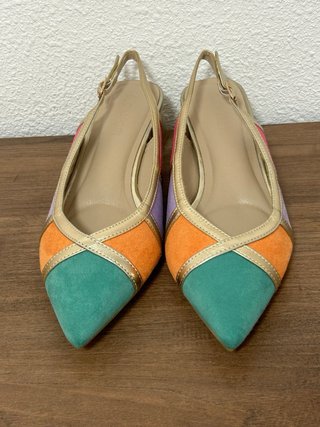 Sandalias Buonarotti Talla 39 Multicolor