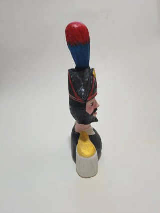 Busto Carabiniere in legno firmato